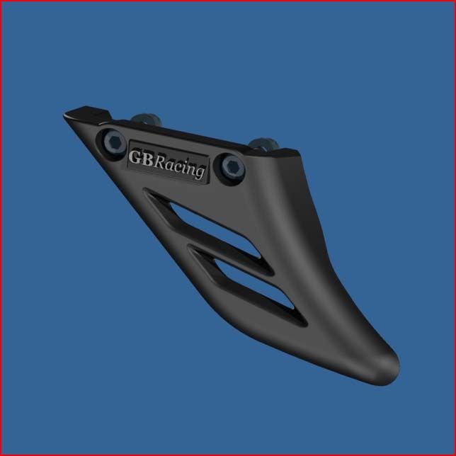 GB Racing Shark Fin Lower Chain Guard for Triumph Daytona 675 & 675R '06-16/Street Triple 675 & 675R '07-16