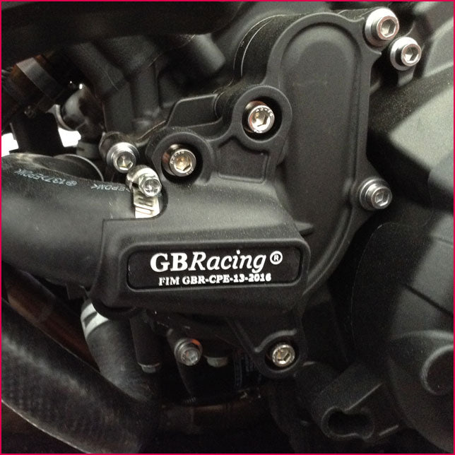 GB Racing Secondary Engine Cover Set for Yamaha FZ 09/MT 09 '14-19/XSR 900 '15-17