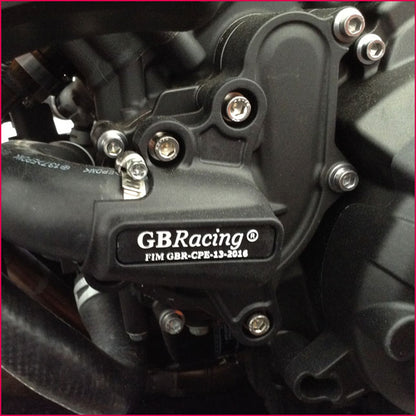 GB Racing Secondary Engine Cover Set for Yamaha FZ 09/MT 09 '14-19/XSR 900 '15-17