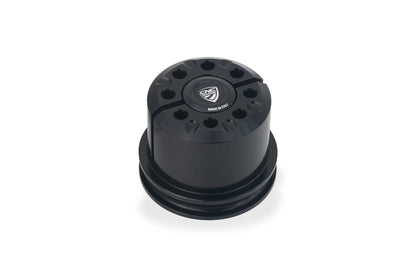 CNC Racing Bi-Color Steering Head Nut the Ducati Panigale V4 (2025+)