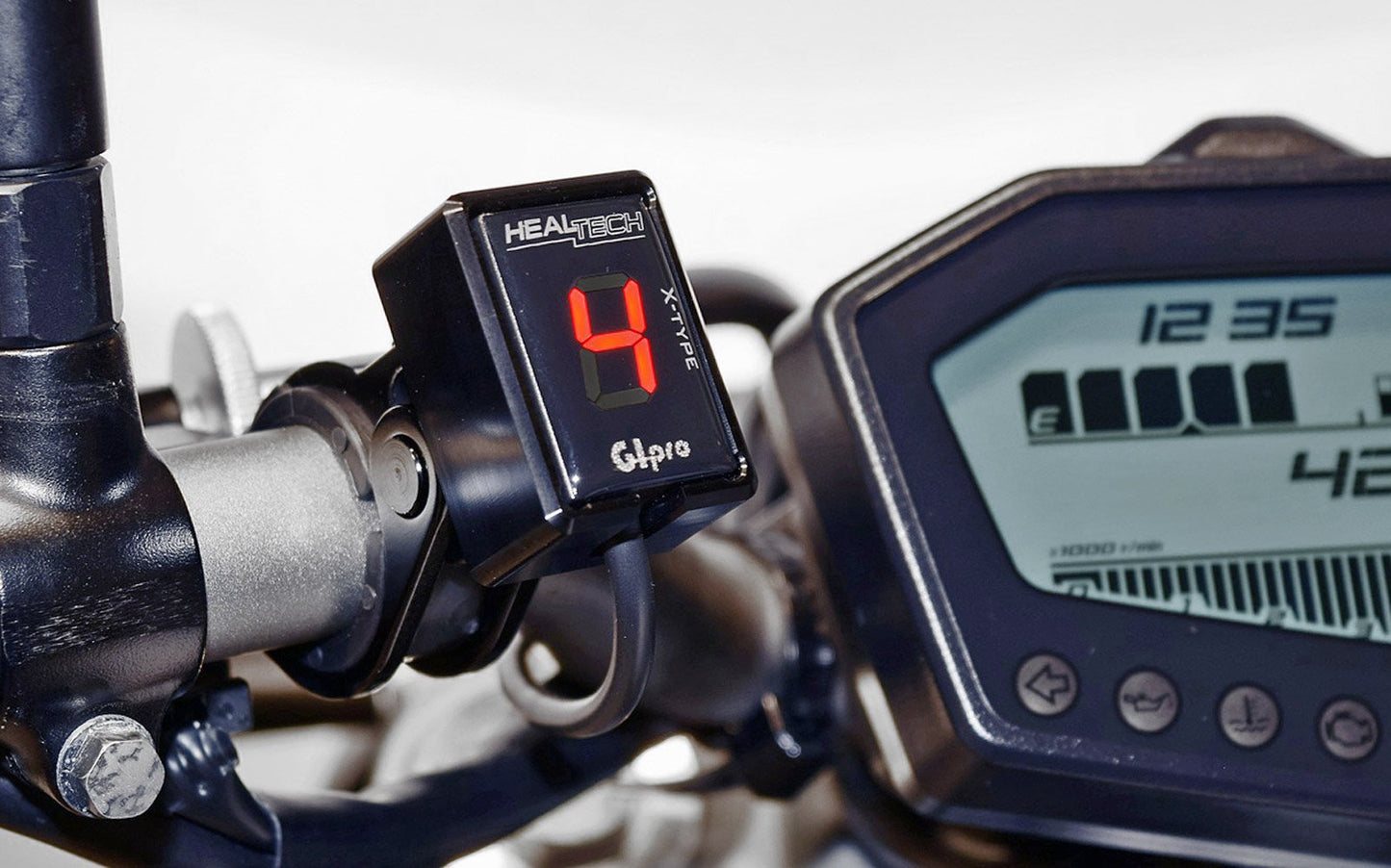 Healtech GIpro Gear Position Indicator and Shift Light Pro Mount (GPM)