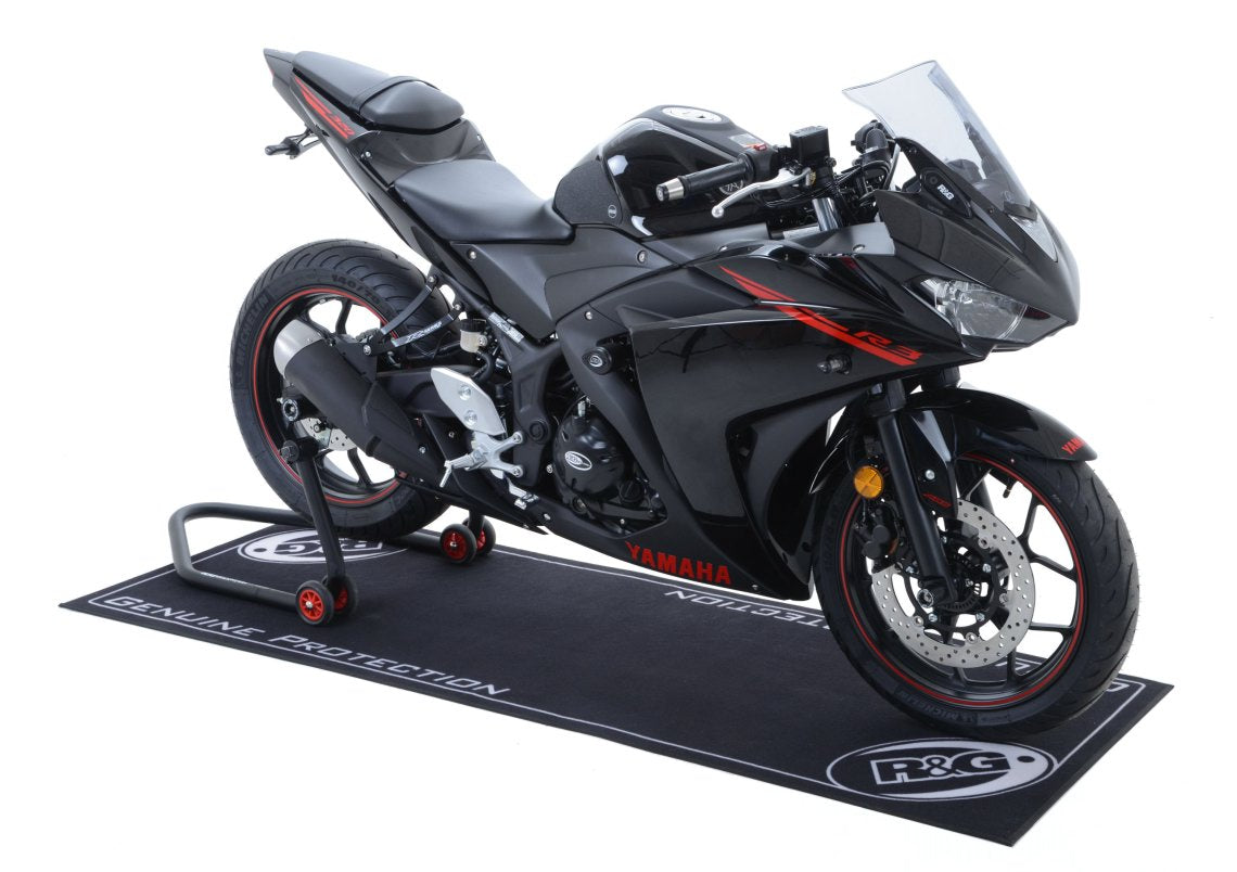 R&G Racing Motorcycle Garage Mat (2m x 0.75m) for MV Agusta F3 800 '14 & Yamaha MT-09 '15-16