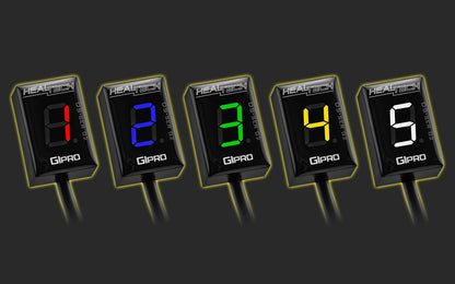 Healtech GIpro DS-series G2 - Gear Position Indicator for BMW R nineT (Euro4 2017+)