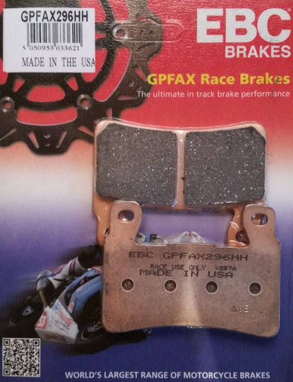 EBC Brakes GPFAX Sintered Road Race Brake Pads Front - GPFAX296HH
