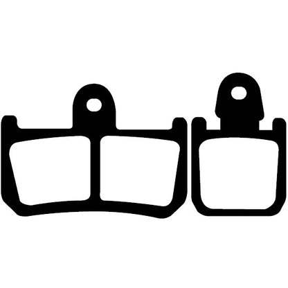EBC Brakes GPFAX Sintered Road Race Brake Pads Front - GPFAX442/4HH
