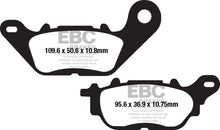 EBC Brakes EPFA Sintered Fast Street and Trackday Pads Front - GPFAX663HH