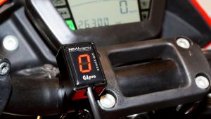 Healtech GIpro ATRE G2 - Gear Position Indicator w/ Timing Retard Elimination (TRE) for Suzuki V-Strom 650 (04-11)