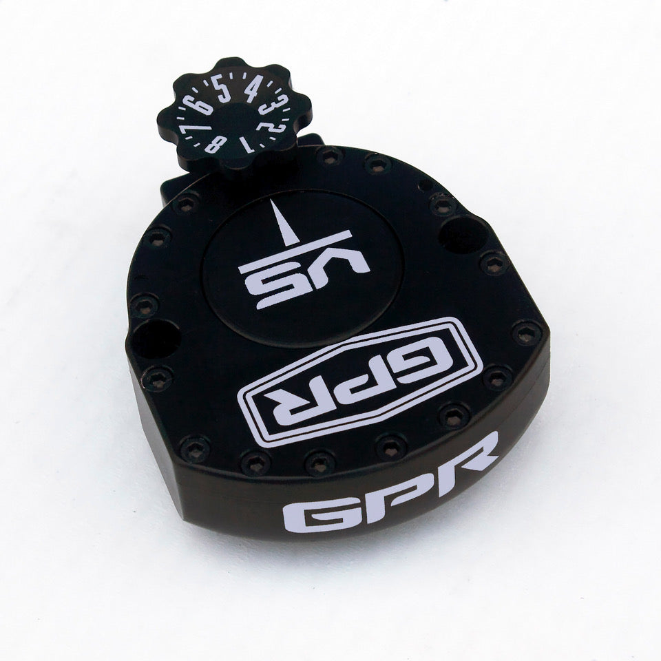 GPR V5D Stabilizer for TM Racing Motorcycles with 23mm upper, 48mm lower