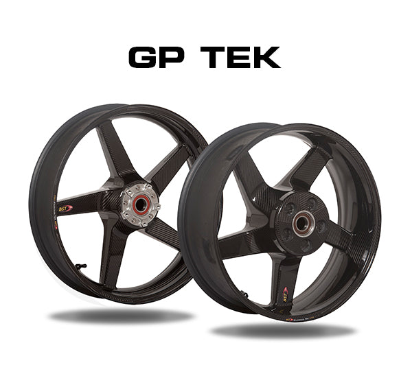 BST GP TEK 5 Spoke RACING Carbon Fiber Rear Wheel for the BMW S1000RR / HP4 (09-18)