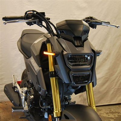 New Rage Cycles (NRC) Honda Grom (MSX125) Front Turn signal Kit 2013+