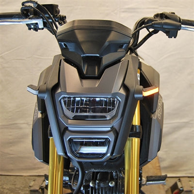 New Rage Cycles (NRC) Honda Grom (MSX125) Front Turn signal Kit 2013+