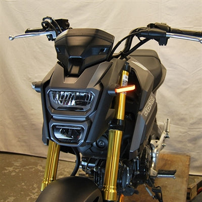 New Rage Cycles (NRC) Honda Grom (MSX125) Front Turn signal Kit 2013+