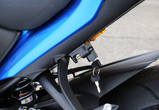 Sato Racing Helmet Lock for Suzuki GSX-S1000 / GSX-S1000F (2016+)