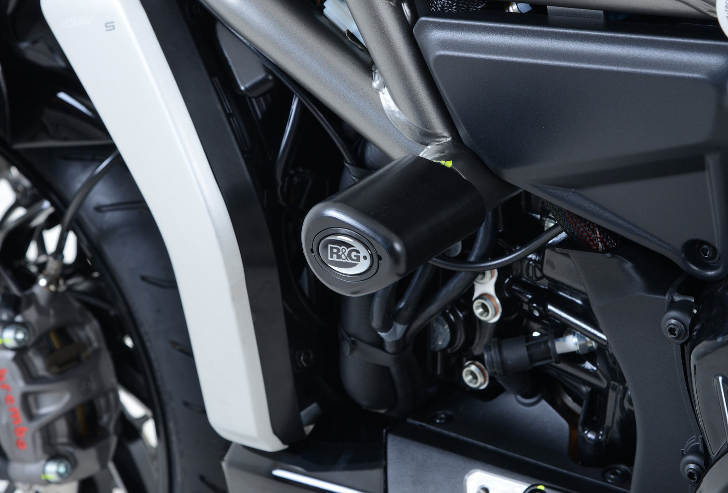R&G Racing Frame Sliders for Ducati XDiavel and XDiavel S (2016+) Aero Style