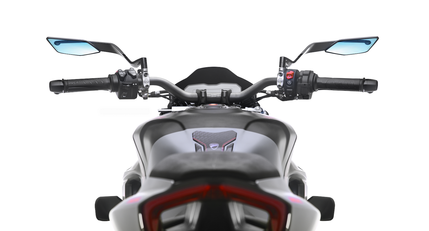 Rizoma Stealth Max Mirrors for Naked Bikes