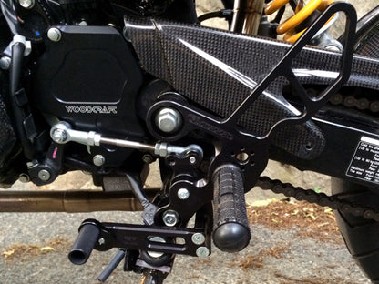 WOODCRAFT Honda Grom Full Rearset Kit with Pedals