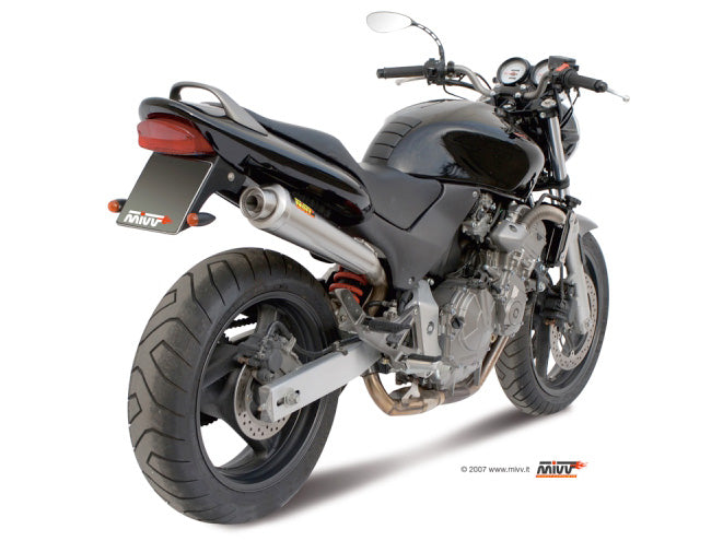 MIVV Slip-On, X-cone Stainless Steel, Standard Exhaust For Honda Hornet 600 1998-2002