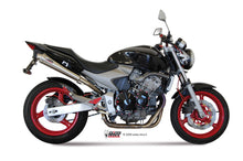 MIVV Slip-On, X-cone Stainless Steel, Standard Exhaust For Honda Hornet 600 2003-2006
