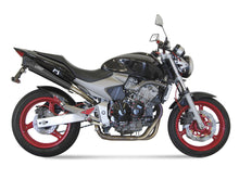 MIVV Slip-On, X-cone Black, Standard Exhaust For Honda Hornet 600 2003-2006