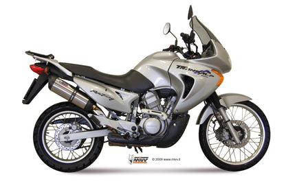MIVV Slip-on, Suono Stainless Steel, Standard Exhaust For Honda XLV 650 TRANSALP 2000-2004