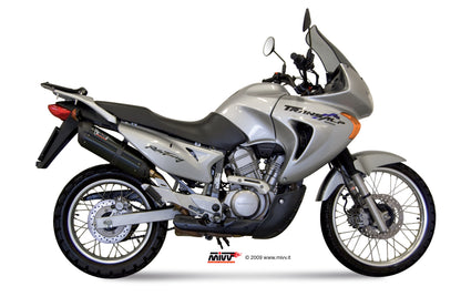 MIVV Slip-on, Suono Black, Standard Exhaust For Honda XLV 650 TRANSALP 2000-2004