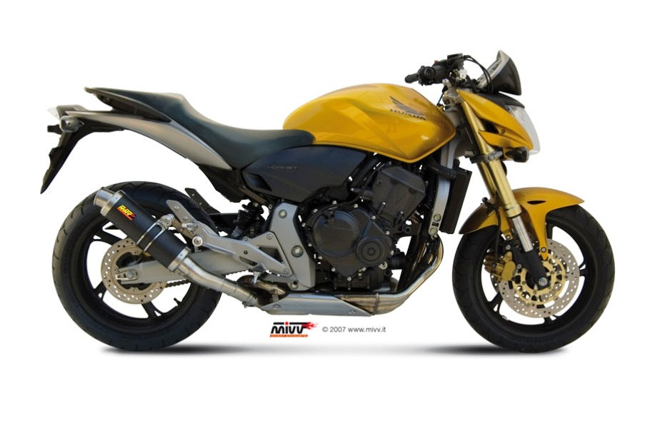 MIVV Slip-On, GP Carbon, Standard Exhaust For Honda CBR 600 F 11-13, Hornet 600 07-13