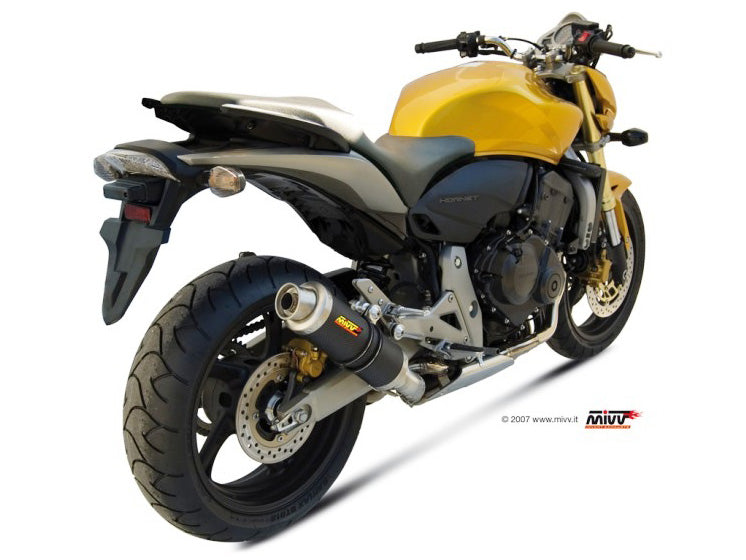 MIVV Slip-On, GP Carbon, Standard Exhaust For Honda CBR 600 F 11-13, Hornet 600 07-13