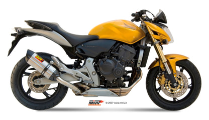 MIVV Slip-On, Suono Stainless Steel, Standard Exhaust For Honda CBR 600 F 11-13, Hornet 600 07-13