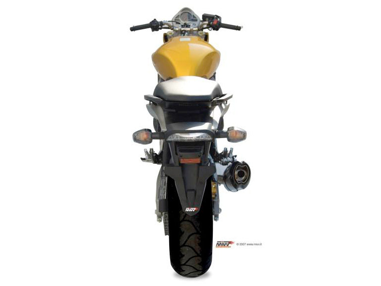 MIVV Slip-On, Suono Stainless Steel, Standard Exhaust For Honda CBR 600 F 11-13, Hornet 600 07-13