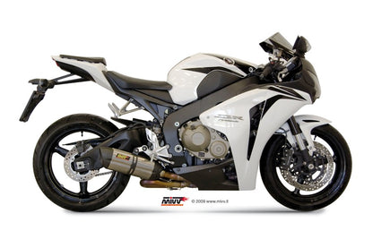 MIVV Slip-on, Suono Stainless Steel, Standard Exhaust For Honda CBR1000RR 2008-2013