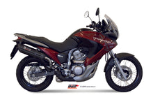MIVV Slip-on, Suono Black, Standard Exhaust For Honda XLV Transalp 700 2008-2013