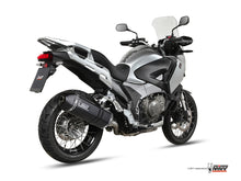 MIVV Slip-on, Speed Edge Black, Standard Exhaust For Honda Crosstourer 2012-2020