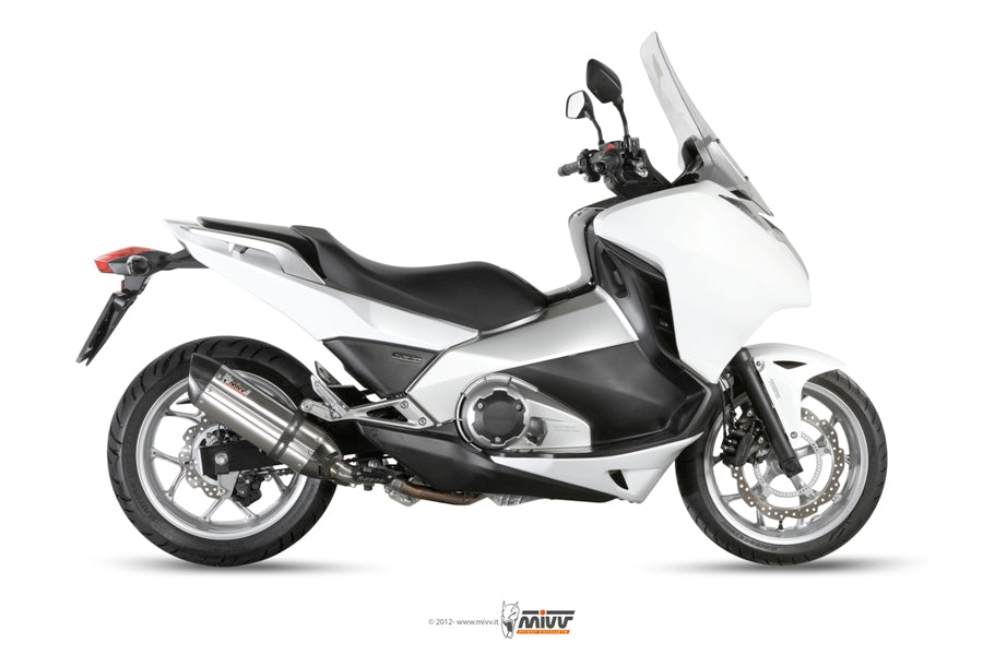 MIVV Slip-on, Suono Stainless Steel, Standard Exhaust For Honda Integra 700 12-13, Integra 750 14-15, NC 700 S / X 12-14, NC 750 S / X 14-15
