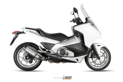 MIVV Slip-on, Suono Stainless Steel, Standard Exhaust For Honda Integra 700 12-13, Integra 750 14-15, NC 700 S / X 12-14, NC 750 S / X 14-15