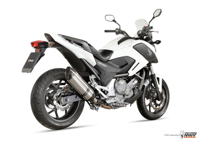 MIVV Slip-on, Suono Stainless Steel, Standard Exhaust For Honda Integra 700 12-13, Integra 750 14-15, NC 700 S / X 12-14, NC 750 S / X 14-15