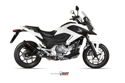 MIVV Slip-on, Suono Black, Standard Exhaust For Honda Integra 700 12-13, Integra 750 14-15, NC 700 S / X 12-14, NC 750 S / X 14-15