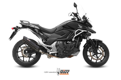 MIVV Slip-on, Suono Black, Standard Exhaust For Honda Integra 700 12-13, Integra 750 14-15, NC 700 S / X 12-14, NC 750 S / X 14-15
