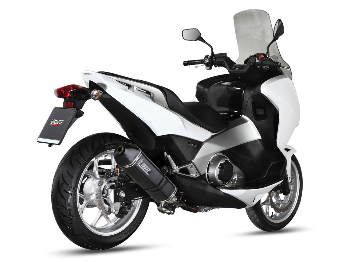 MIVV Slip-on, Speed Edge Black, Standard Exhaust For Honda Integra 700 12-13, Integra 750 14-15, NC 700 S / X 12-14, NC 750 S / X 14-15