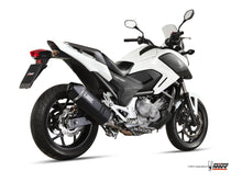 MIVV Slip-on, Speed Edge Black, Standard Exhaust For Honda Integra 700 12-13, Integra 750 14-15, NC 700 S / X 12-14, NC 750 S / X 14-15