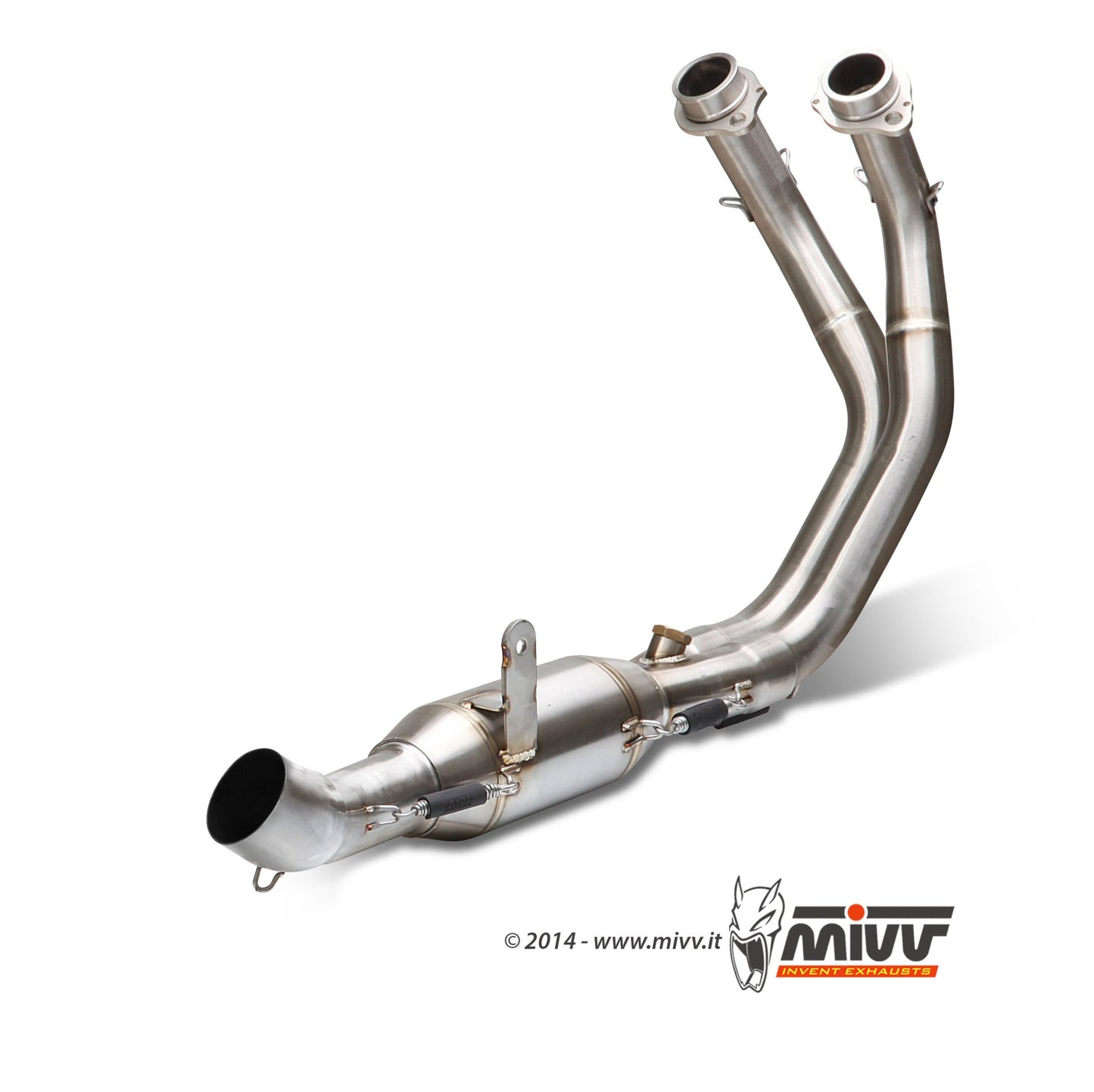 MIVV No-kat full collectors (fits only with MIVV silencers) Exhaust For Honda CB 500 F / X 2013-2015
