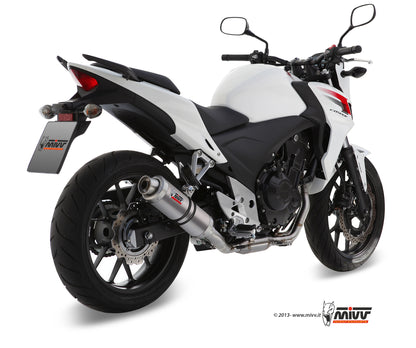 MIVV Slip-On, GP Titan, Standard Exhaust For Honda CB 500 F / X 13-15, CBR 500 R 13-15
