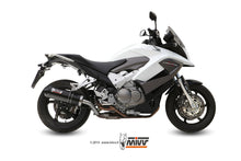 MIVV Slip-on, Oval Carbon, Standard Exhaust For Honda Crossrunner 2011-2014