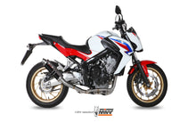 MIVV Full System 4x2x1, GP Black, Standard Exhaust For Honda CB 650 F 2014-2018
