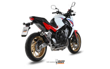 MIVV Full System 4x2x1, GP Black, Standard Exhaust For Honda CB 650 F 2014-2018