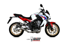 MIVV Full System 4x2x1, MK3 Black, Standard Exhaust For Honda CB 650 F 2014-2018