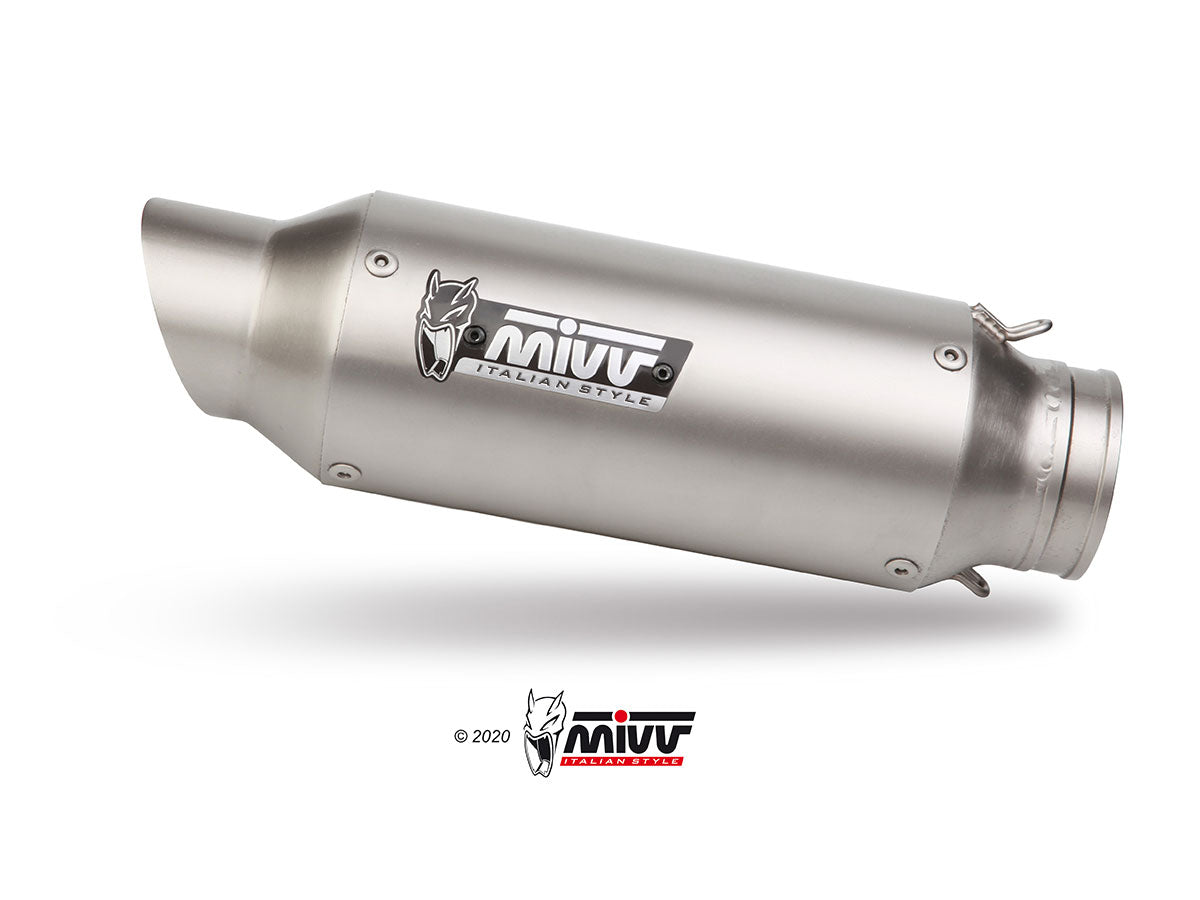 MIVV Slip-on, M2 Stainless Steel, Standard Exhaust For Honda Grom (msx 125) 2013-2015