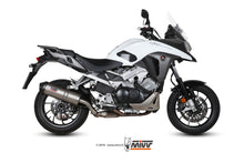 MIVV Slip-on, Oval Titan, Standard Exhaust For Honda Crossrunner 2015-2020