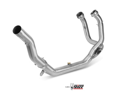 MIVV [No-kat pipe for MIVV silencers.] Exhaust For Honda CRF 1000 L Africa Twin 2016-2019