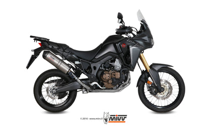MIVV [No-kat pipe for MIVV silencers.] Exhaust For Honda CRF 1000 L Africa Twin 2016-2019