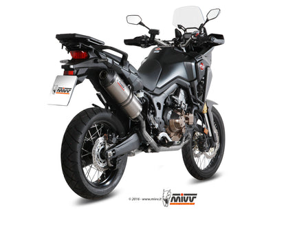 MIVV [No-kat pipe for MIVV silencers.] Exhaust For Honda CRF 1000 L Africa Twin 2016-2019